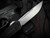 CONSIGNMENT Scarab II S/E Black Aluminum Body w/ M390 Stonewashed Plain Edge Blade (3.9") 278-10
