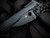 Spyderco Edgerati Folder Black Skeletonized Aluminum Body w/ S30V Black Plain Edge Blade (3.57") C266BKALBKP