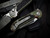 Microtech LUDT T/E Auto Folder Outbreak Aluminum Body w/ M390MK Apocalyptic Plain Edge Blade (3.5") 1136-1OBS