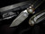 Microtech LUDT T/E Auto Folder Outbreak Aluminum Body w/ M390MK Apocalyptic Plain Edge Blade (3.5") 1136-1OBS