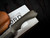 Bradford Knives Guardian3 Fixed Blade OD Green Micarta Scales w/ Sabre Grind M390 Nimbus Finish Blade (3.5”) 3S-102N-M390