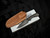 Bradford Knives Guardian3 Fixed Blade OD Green Micarta Scales w/ Sabre Grind M390 Nimbus Finish Blade (3.5”) 3S-102N-M390