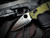 Spyderco Manix 2 Folder Salt Series Yellow and Black G10 Body w/ Magnacut Plain Edge Blade (3.37") C101GBKYLMCP2