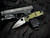 Spyderco Manix 2 Folder Salt Series Yellow and Black G10 Body w/ Magnacut Plain Edge Blade (3.37") C101GBKYLMCP2