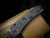 PRE-OWNED Medford Slim Midi Beadblast Grey "Birds of Paradise" Titanium Body and Violet Hardware/Clip w/ S45VN Tumbled Drop Point Blade (3.25")