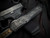 Heretic Knives Custom Colossus Black Body and Carbon Fiber Black Dunes Inlays w/ Baker Forge Damascus D/E Blade and DLC Hardware