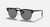 Ray-Ban Clubmaster Sunglasses Polished Black Marble Frame w/ Dark Grey Lenses RB3016 1305B1 51-21