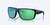 Costa Fly Line Sunglasses Matte Black Frame w/ Green Mirror Polarized Glass Lenses 6S9129 912903 64-13