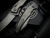 G&G Hawk Talon Hawk Lock Folder Tumbled Titanium and DLC Body w/ M390 Tumbled Plain Edge Blade (3.5")