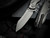 G&G Hawk Talon Hawk Lock Folder Tumbled Titanium and DLC Body w/ M390 Tumbled Plain Edge Blade (3.5")