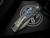 G&G Hawk Talon Hawk Lock Folder FatCarbon Frost  Inlaid Tumbled Titanium w/ M390 Tumbled Plain Edge Blade (3.5")