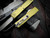 Microtech UTX-70 Gen IV T/E OD Green Aluminum Body w/ M390MK Apocalyptic Plain Edge Blade (2.5") 11494-10APOD