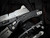 Microtech Amphibian Mini RAM-LOK Folder Black Frag Aluminum Body w/ M390MK Apocalyptic Plain Edge Blade (3.25") 137MRL-10APFR