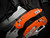 Microtech M-Stitch RAM-LOK Folder Orange Frag Pattern Aluminum Body w/ M390MK Apocalyptic Plain Edge Blade (3") 169MRL-10APFROR