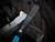 CONSIGNMENT Microtech Ultratech D/E Jedi Knight Edition Brody w/ Blue Plain Edge Blade (3.4") 122-1JK