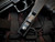 CONSIGNMENT Ultratech D/E Sith Lord Tri-Grip Black Aluminum Body w/ Red Plain Edge Blade (3.4") 122-1SL