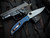 CONSIGNMENT Spyderco Stretch 2 XL Folder Nishijin Glass Fiber Scales w/ Damascus Plain Edge Blade (4") C258GFBLP