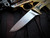 CONSIGNMENT Jimmy Lile No Dot Stag Handle Fixed Blade