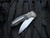 Chris W Smith/ John W Smith Custom Folder Bronzed Titanium Body w/ Carbon Fiber Scales and Hand Rubbed Satin Plain Edge Blade (4") Pivot Option #1