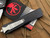 Microtech Combat Troodon D/E Black Aluminum Body w/ Stonewashed Hardware and Full Serrated Blade (3.8”) 142-12