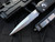 Microtech Ultratech Bayonet Black Aluminum Body w/ Satin Partially Serrated Blade (3.4") 120-5