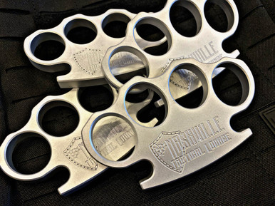 NTL Full Aluminum Knuckles Four Hole Paper Weight