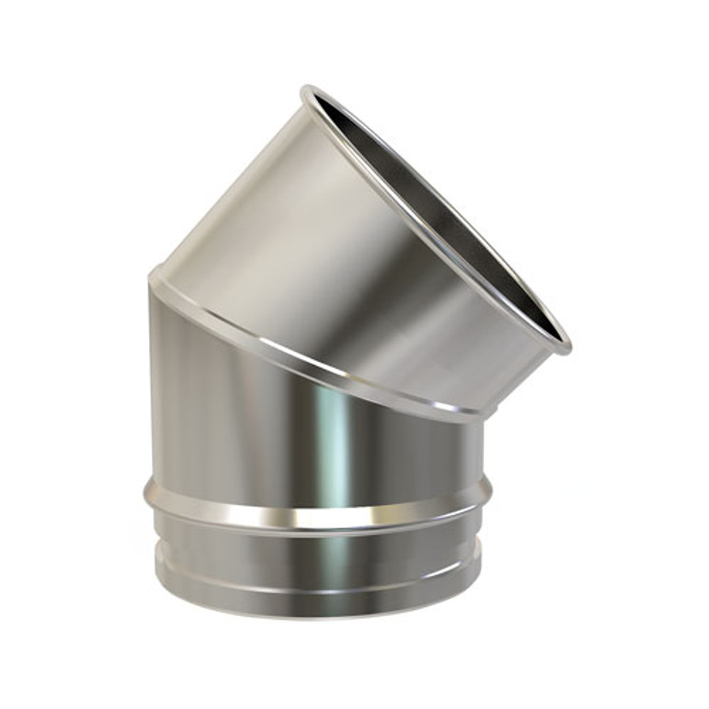 Coude fixe 45° Ø 80mm