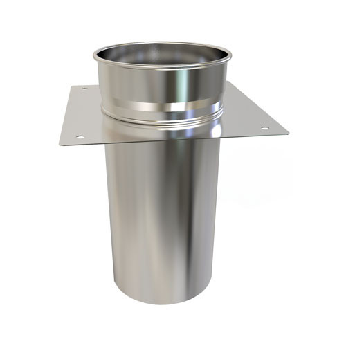 Couverture + brassard Ø 125mm