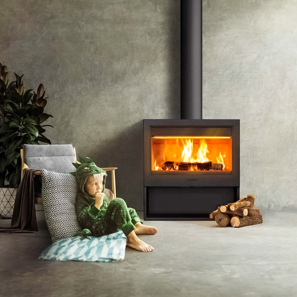 Poêle à bois - Lacunza Lugo 12kW - Photo d'ambiance