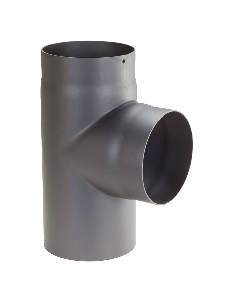 Té 90° avec bouchon gris Ø 150mm