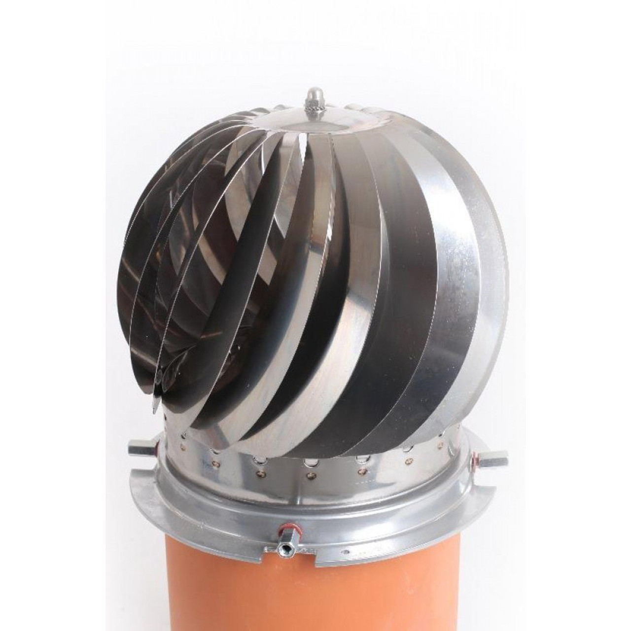 Capuchon de ventilateur rotatif de cheminée en acier inoxydable