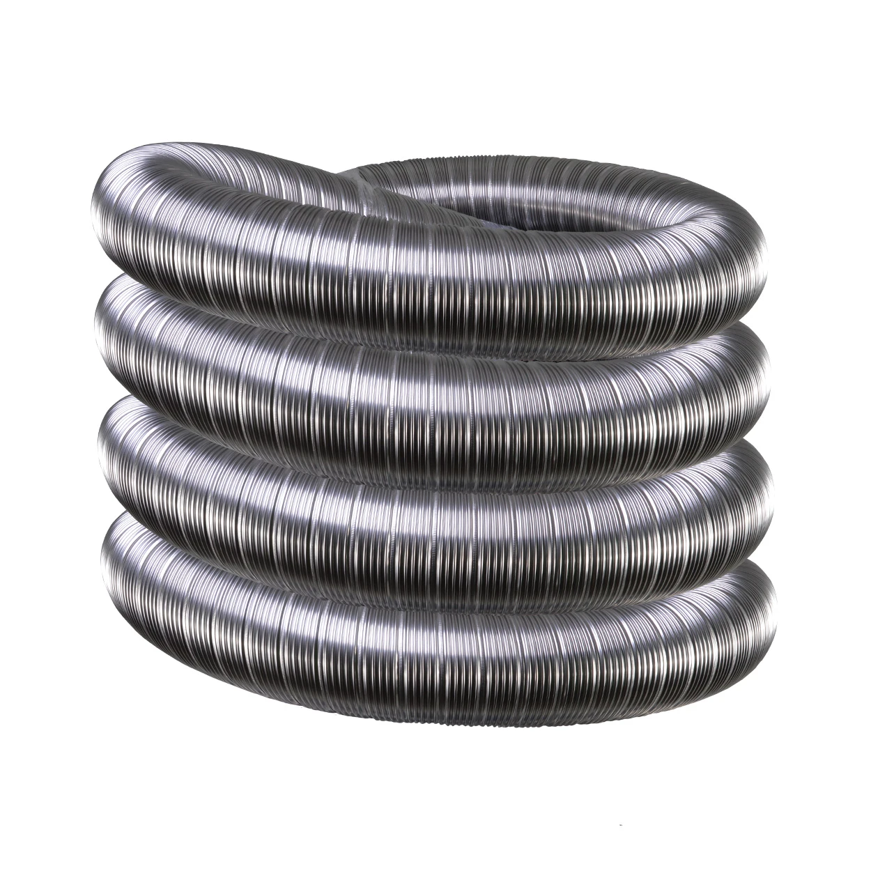 Tubage inox flexible double paroi 80 mm 8 mètre