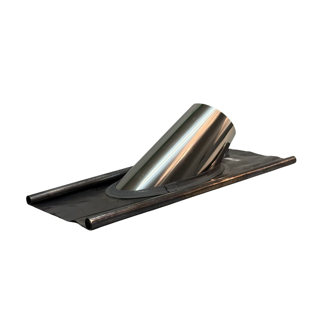 Solin en pente, plaque plomb 45-60° pour 225 mm
