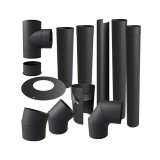 Conduits simple inox noir