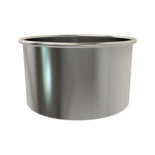 Pièce de départ simple paroi RVS 125 mm femelle