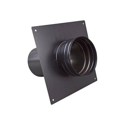 Connexion à visser 40 cm avec plaque noir 200 mm
