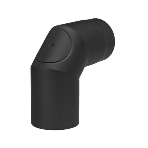 Coude fixe 90° avec porte de visite Ø 120mm