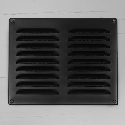 Grille à palettes ALU 250 x 200mm noir - 3