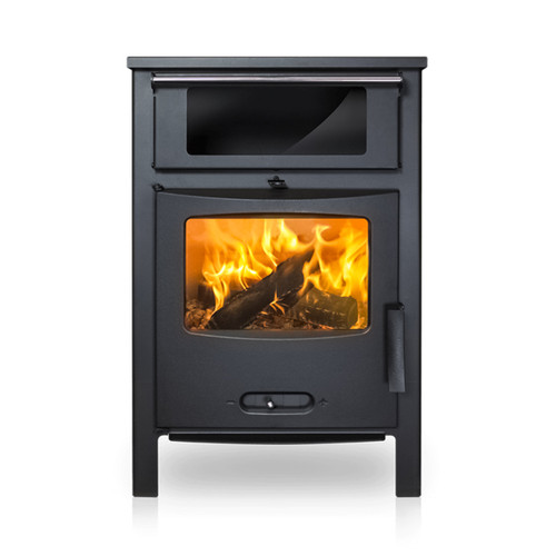 Poêle à bois - Lacunza Sagra CH 9kW - Poêle mode on