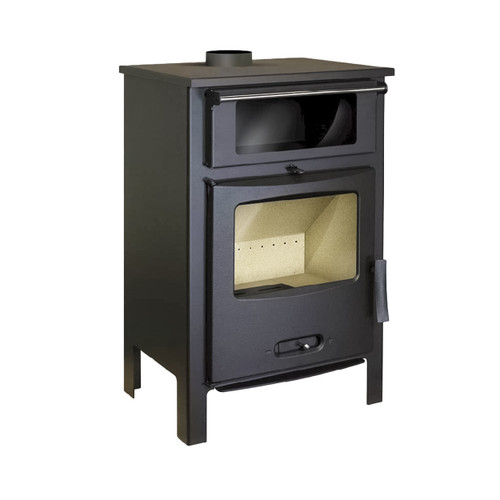 Poêle à bois - Lacunza Sagra CH 9kW - Vue de cote