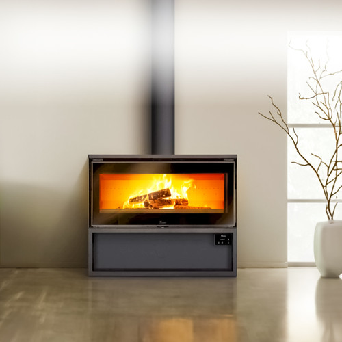 Poêle à bois - Lacunza Paris 1000 11kW - Photo d'ambiance