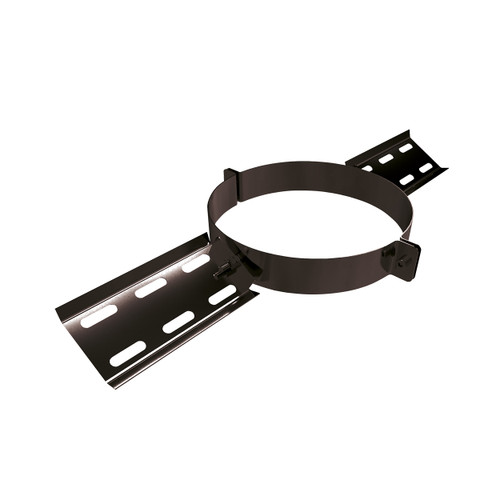 Support au toit 125 mm noir mat