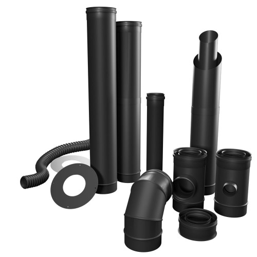Kit Ventouse Horizontal pour Poêle à Granulés