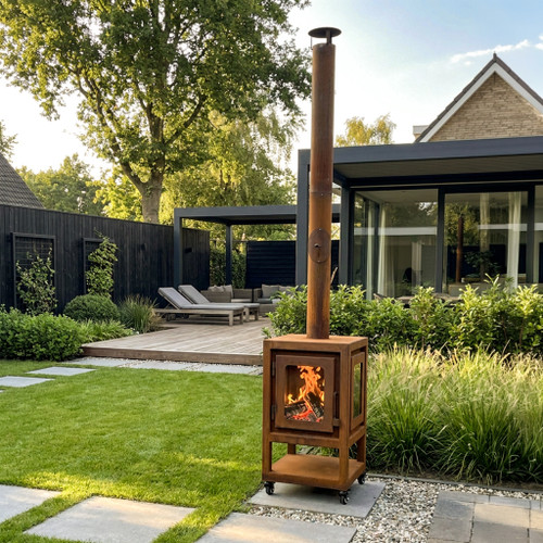 Poêle extérieur Corten 76 - 20