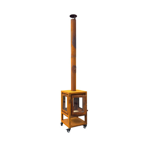 Poêle extérieur Corten 90 - 7
