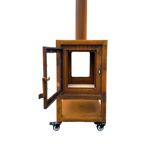 Poêle extérieur Corten 90 - 11