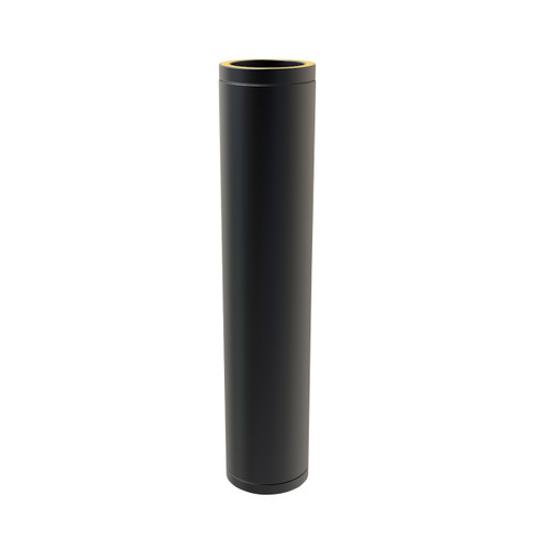 Elèment 100 cm Convesa premium Ø 80mm noir mat