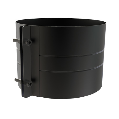 Bride de securité large Convesa premium Ø 80mm noir mat pour SP 130 mm et DP 80 mm