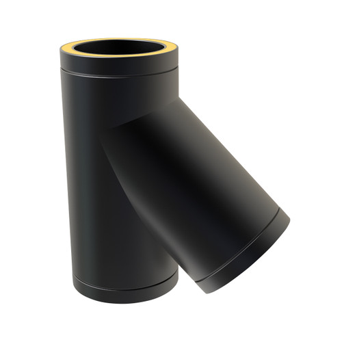 Té 135° Convesa premium Ø 175 mm noir mat