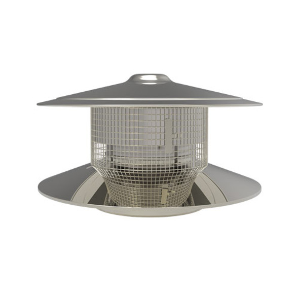 Chapeau de haubanage et antivolatile Ø 150 mm